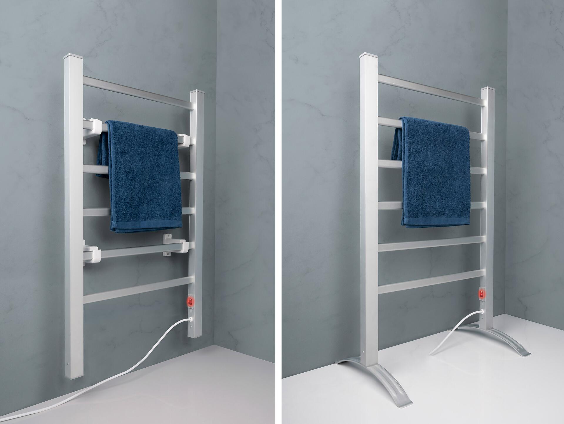 Handtuchwärmer silber