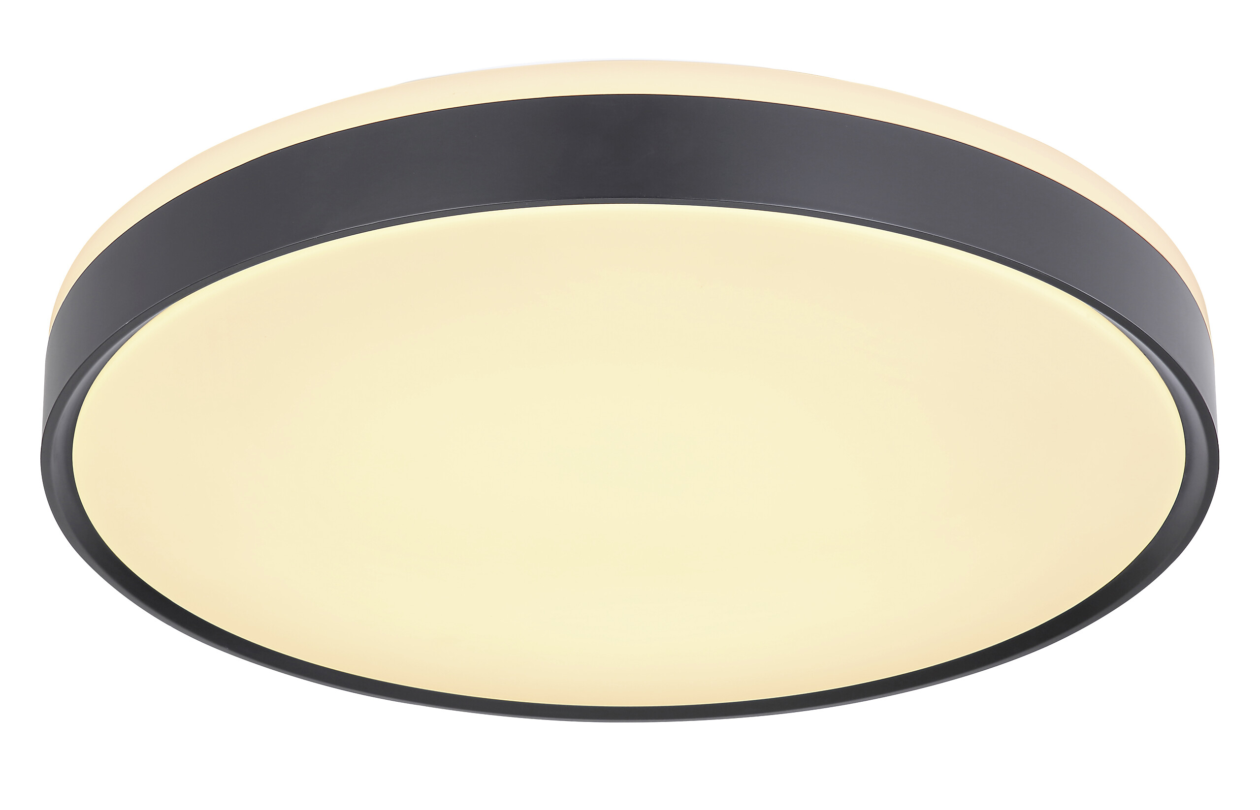 GLOBO Deckenleuchte SONNY 41587-24 schwarz weiß Metall Kunststoff H/D: ca. 9x49 cm