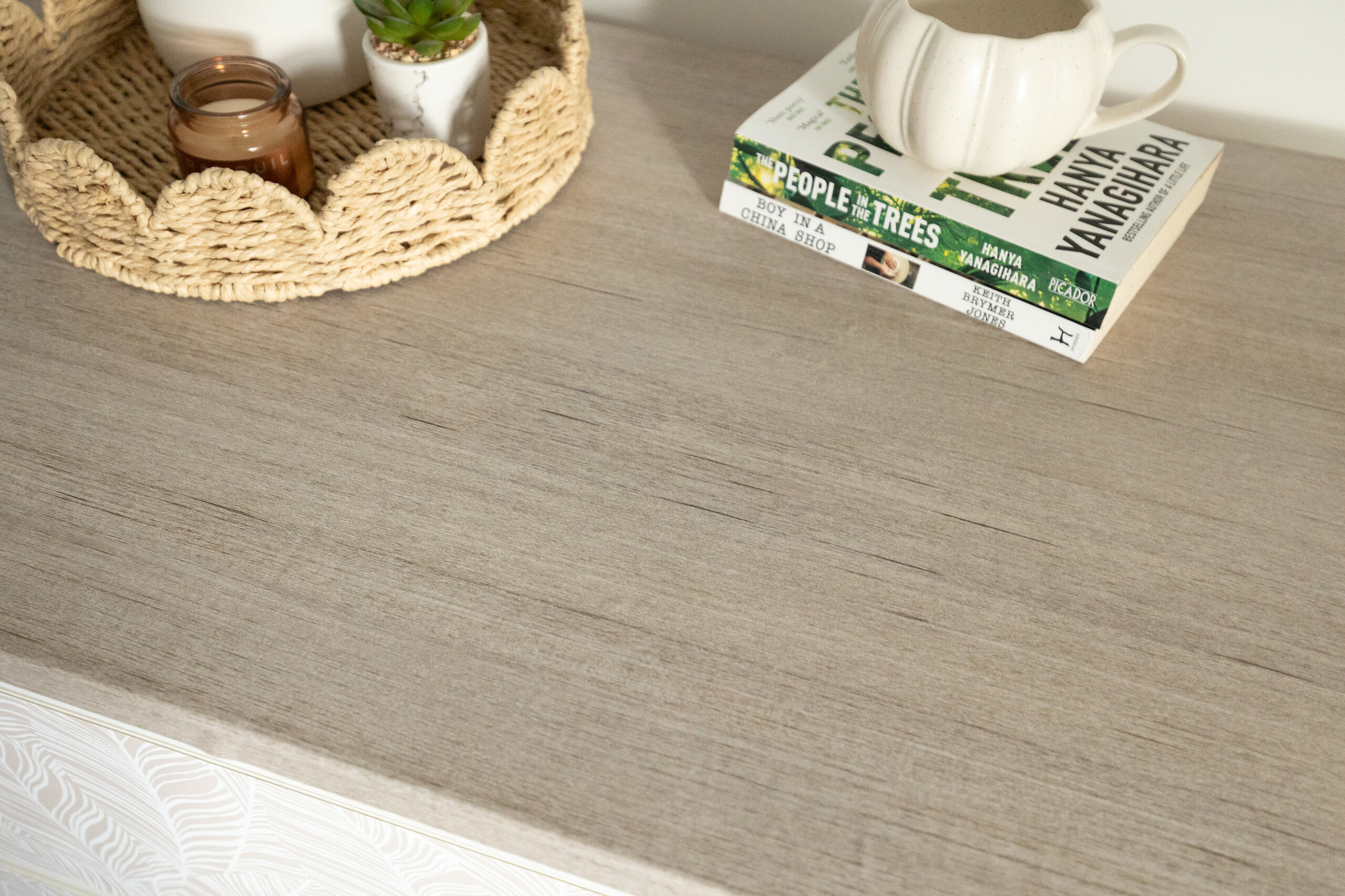 Klebefolie Holzoptik Greige B/L: ca. 67,5x200 cm