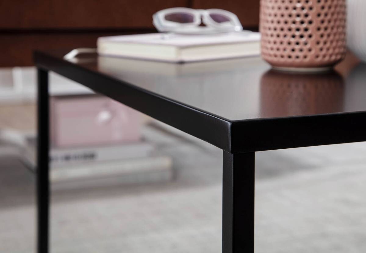 Wohnling Couchtisch schwarz B/H/T: ca. 60x40x60 cm