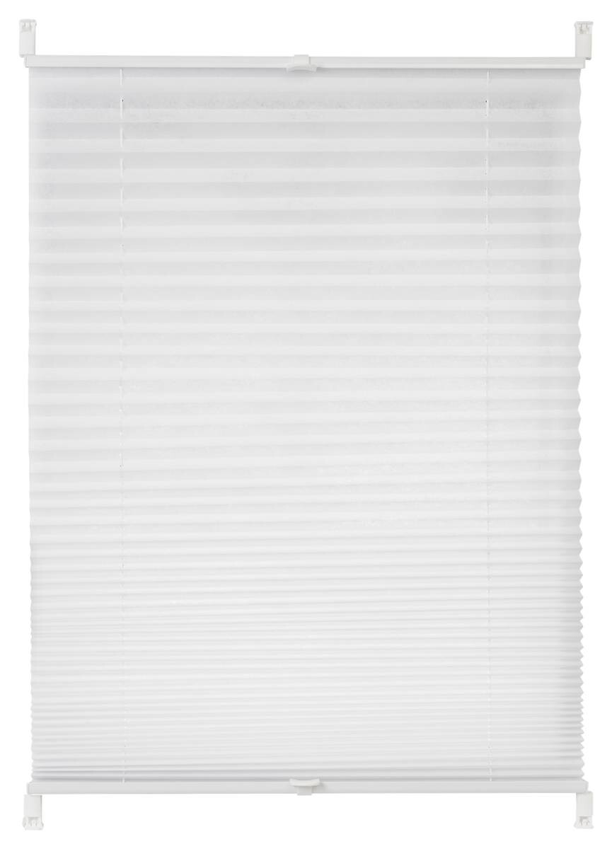 Spannplissee Non Woven weiß B/L: ca. 80x130 cm