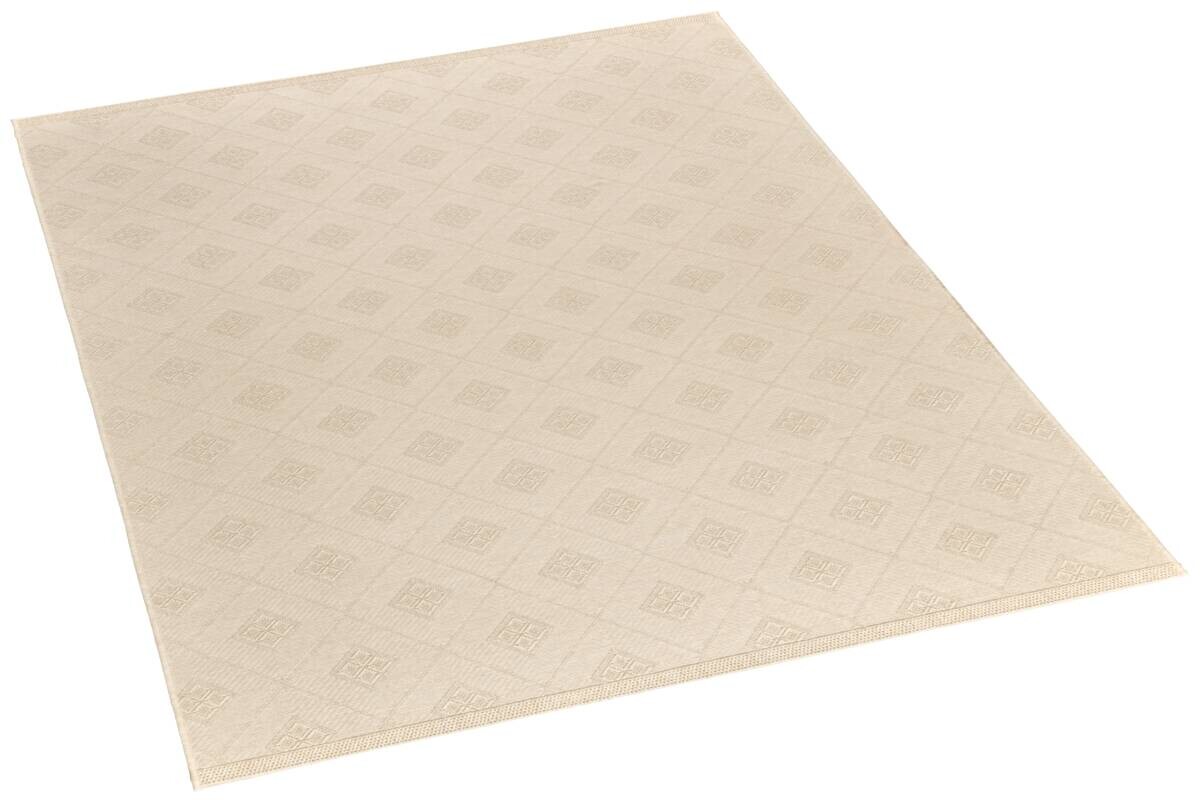 Flachwebteppich Jersey Home creme B/L: ca. 200x290 cm