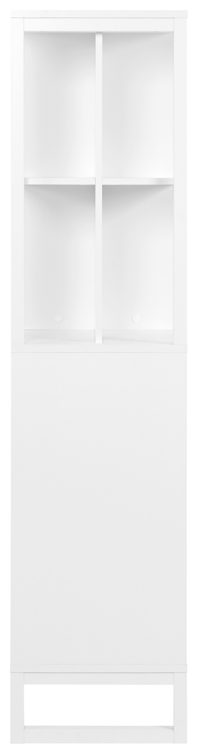 Regal Sumatra weiß Nachbildung B/H/T: ca. 83,5x165x40 cm