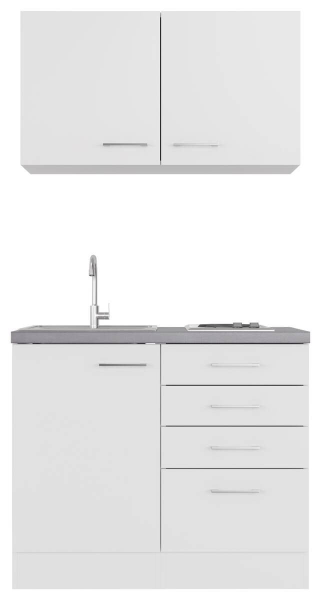 Küchenblock Vita weiß B/H/T: ca. 100x200x60 cm