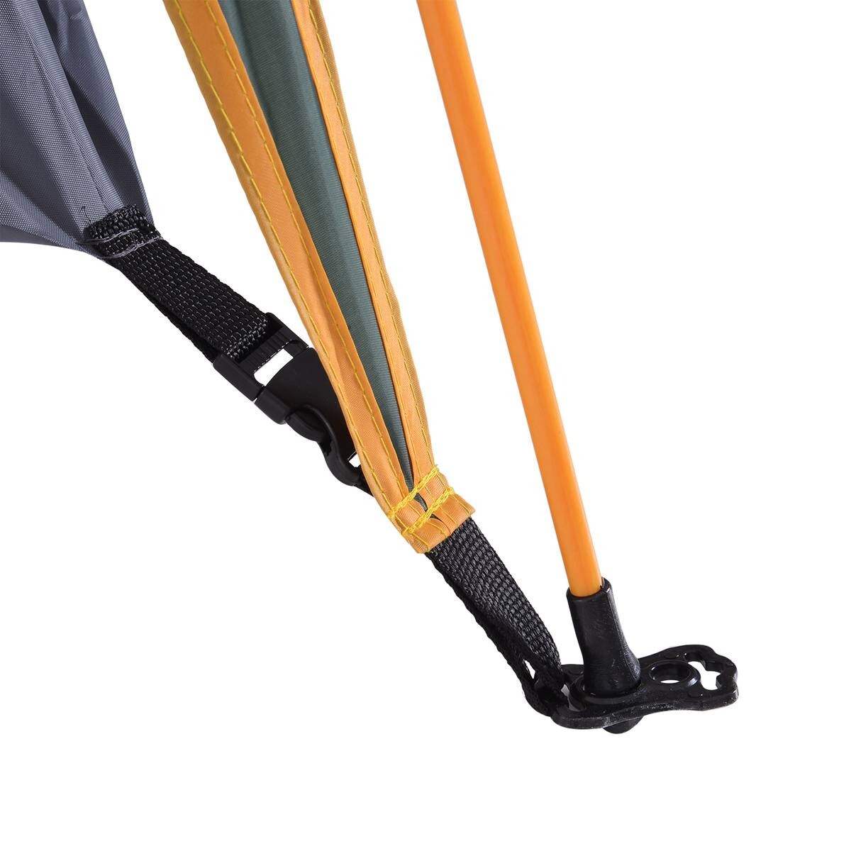 Outsunny Quick-Up-Zelt dunkelgrün Polyester-Mischgewebe B/H/L: ca. 210x140x210 cm