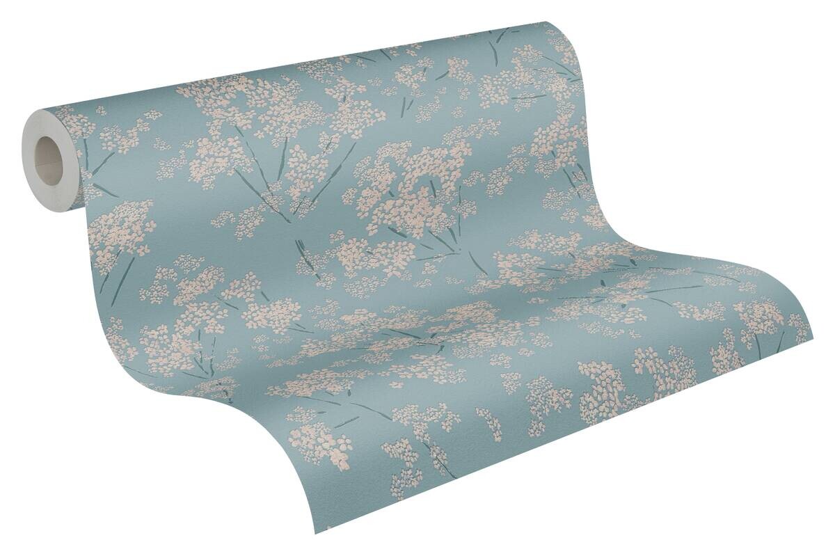 A.S.Creation Vliestapete türkis beige B/H/D: ca. 53x1005x8,6 cm