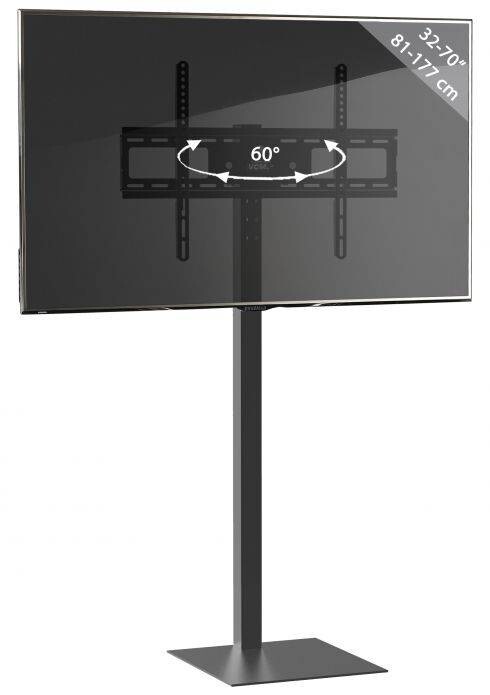 VCM TV-Standfuß TV-Standfuß schwarz