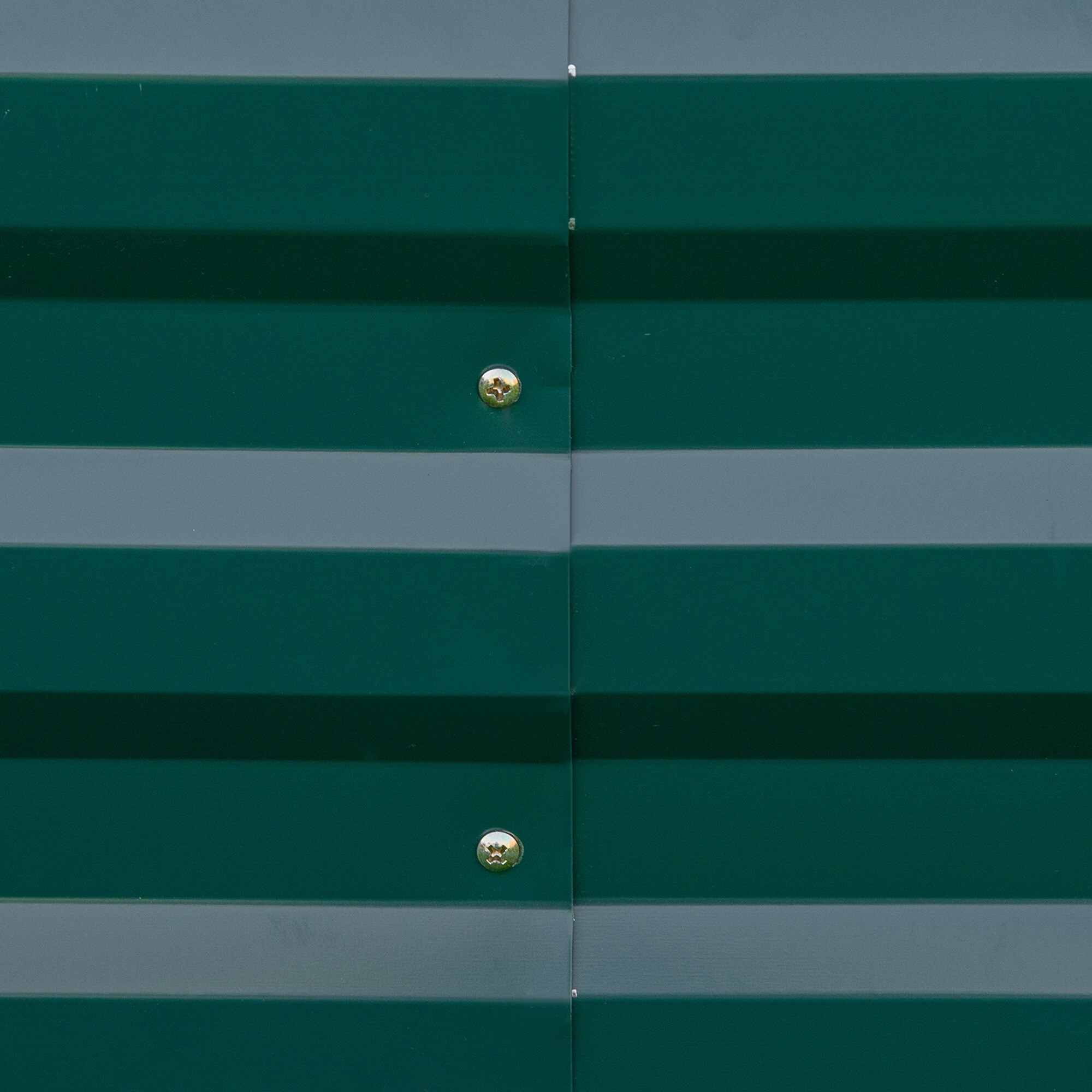 Outsunny Hochbeet grün Stahl B/H/L: ca. 90,5x30x241 cm