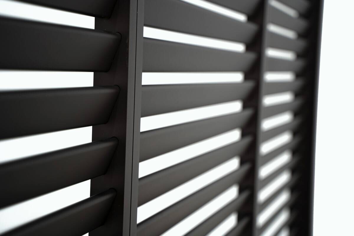 Mirador Seitenteil für Pergola anthrazit Aluminium B/H: ca. 93x240 cm