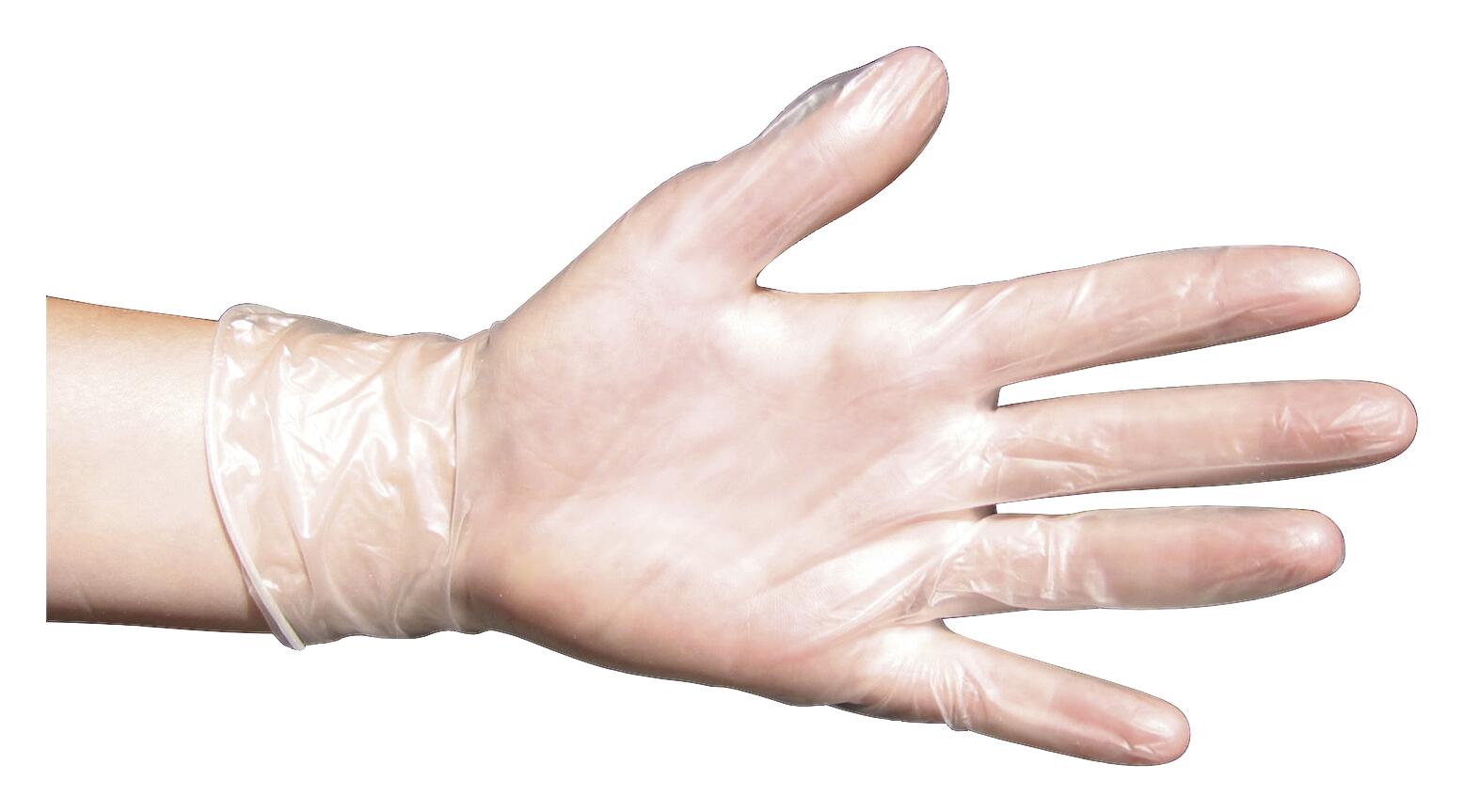 Handschuhe transparent