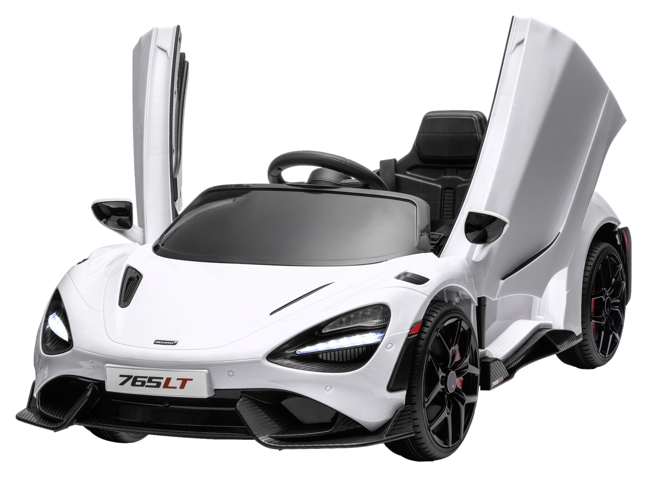 AIYAPLAY Kinder Elektroauto weiß B/H/L: ca. 68x44x113 cm