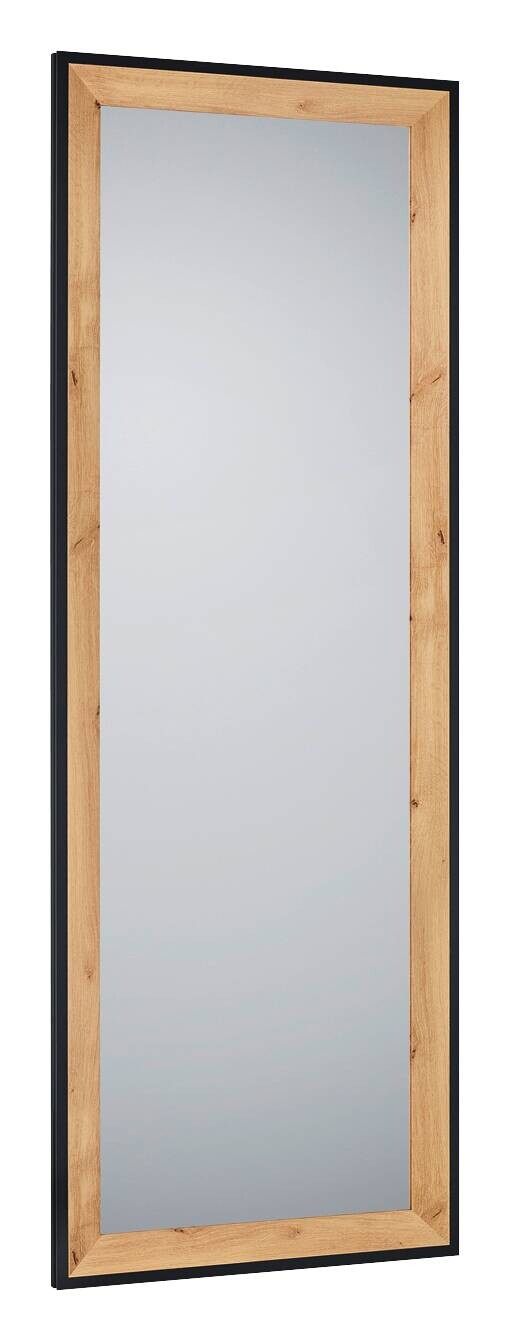 Mirrors&More Rahmenspiegel BRANDA Eiche Artisan B/H/T: ca. 50x150x2,7 cm