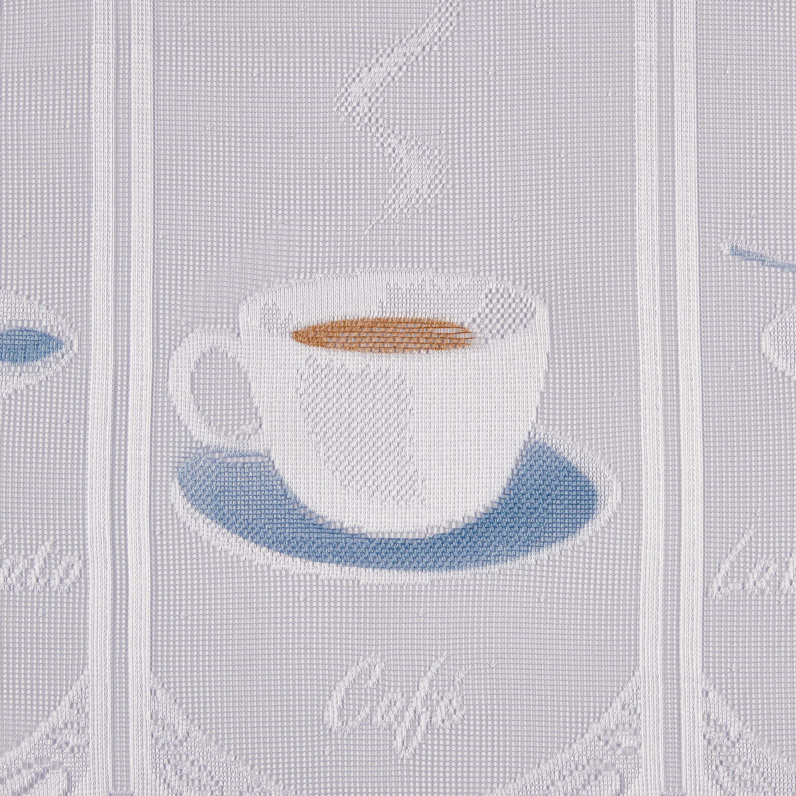 POCOline Scheibengardine Cappuccino braun B/L: ca. 145x45 cm