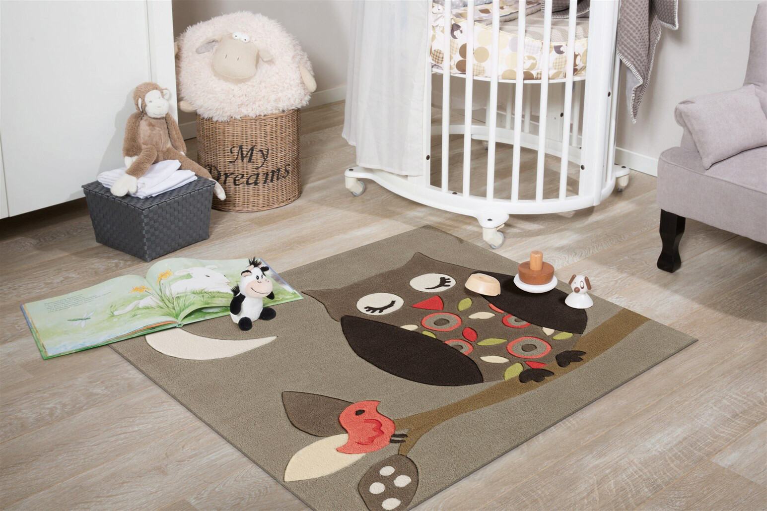 Arte Espina Kurzflorteppich Joy 4190 mehrfarbig B/L: ca. 130x130 cm Arte Espina Kurzflorteppich Joy 4190 mehrfarbig B/L: ca. 130x130 cm