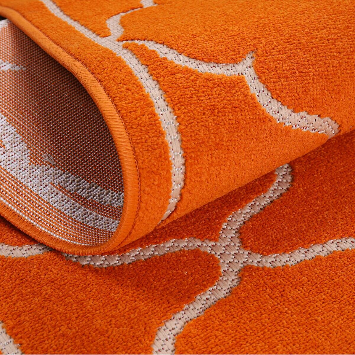 Sanat Outdoorteppich BERLIN orange B/L: ca. 160x230 cm