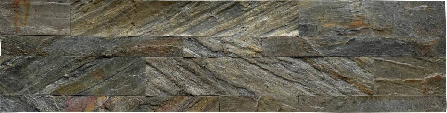 ASCountryStone Wandpaneel grau B/L/S: ca. 15x60x0,2 cm