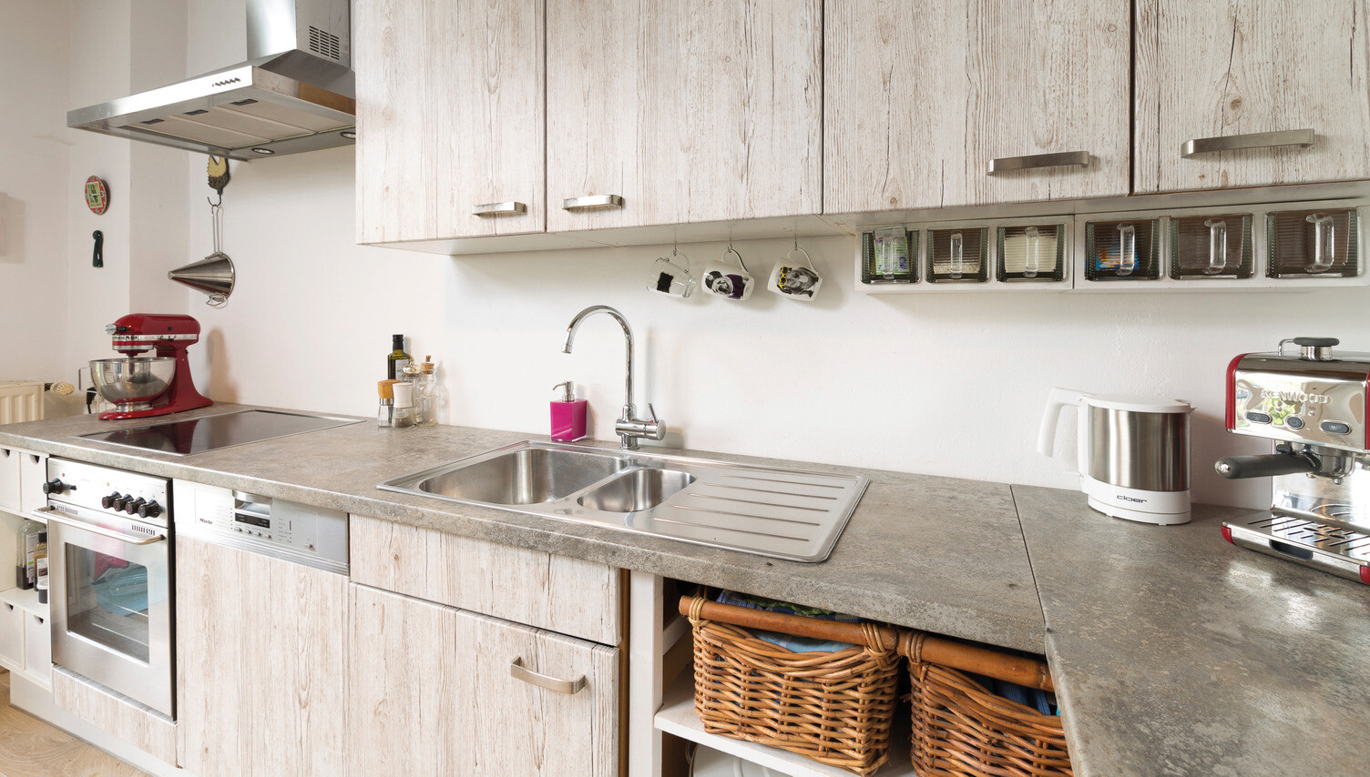 d-c-fix Dekofolie Holzoptik hellbeige B/L: ca. 45x200 cm