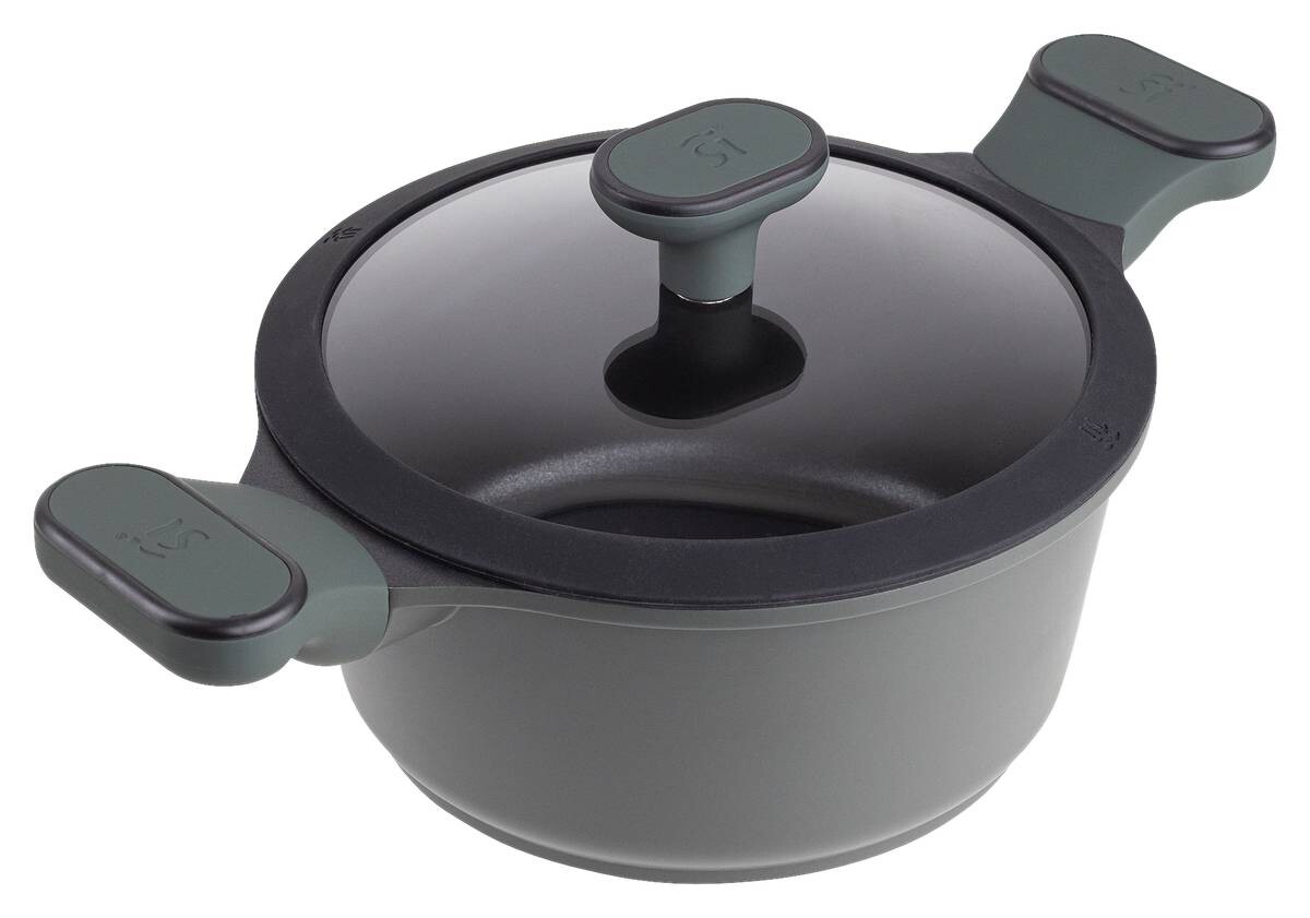 SAN IGNACIO Topfset Solo grün Aluguss 5 tlg.