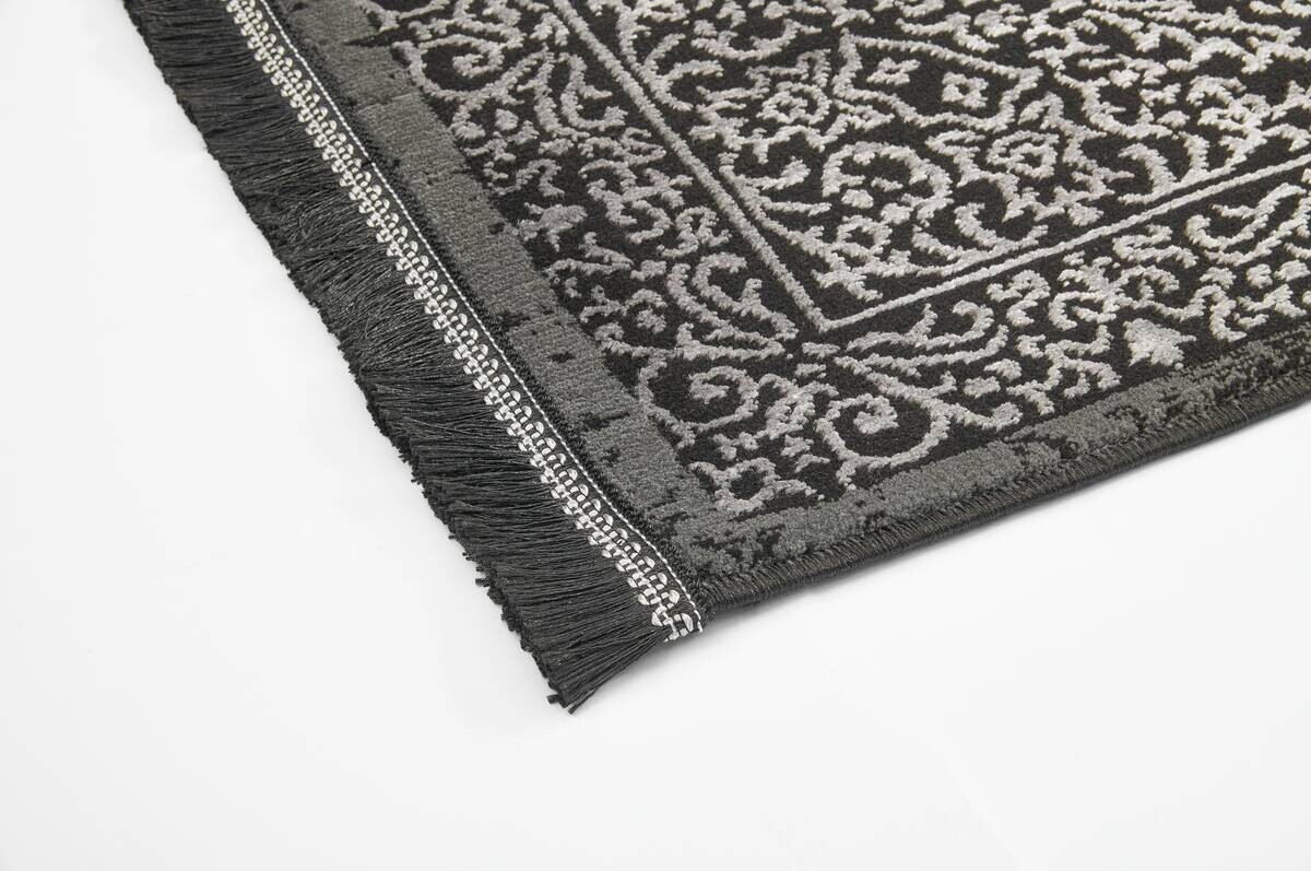 Webteppich Salsa schwarz B/L: ca. 80x150 cm