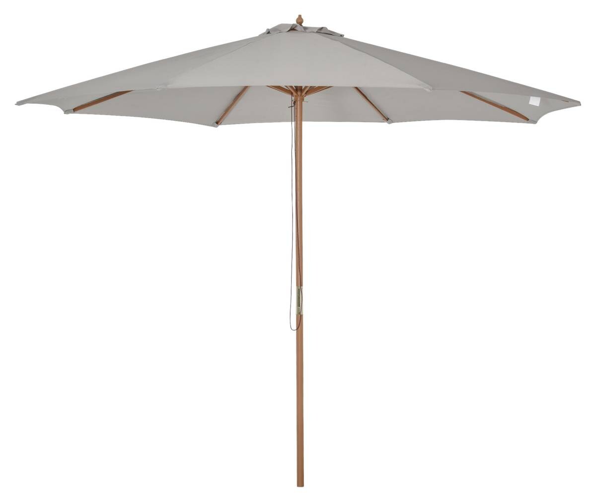 Outsunny Sonnenschirm grau Polyester H/D: ca. 250x300 cm