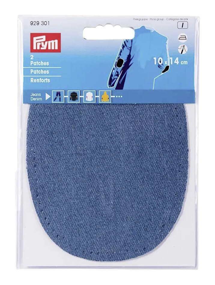 Prym Patches mittelblau 2 Packstücke