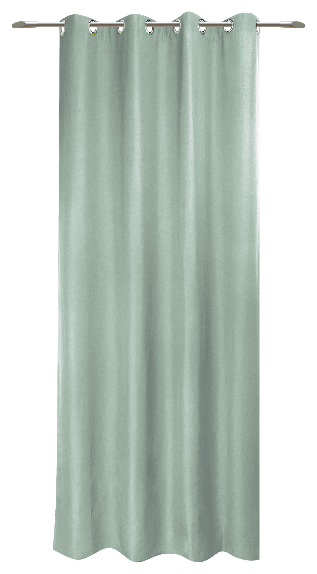 POCOline Ösenvorhang Sorrento salbei B/L: ca. 140x245 cm