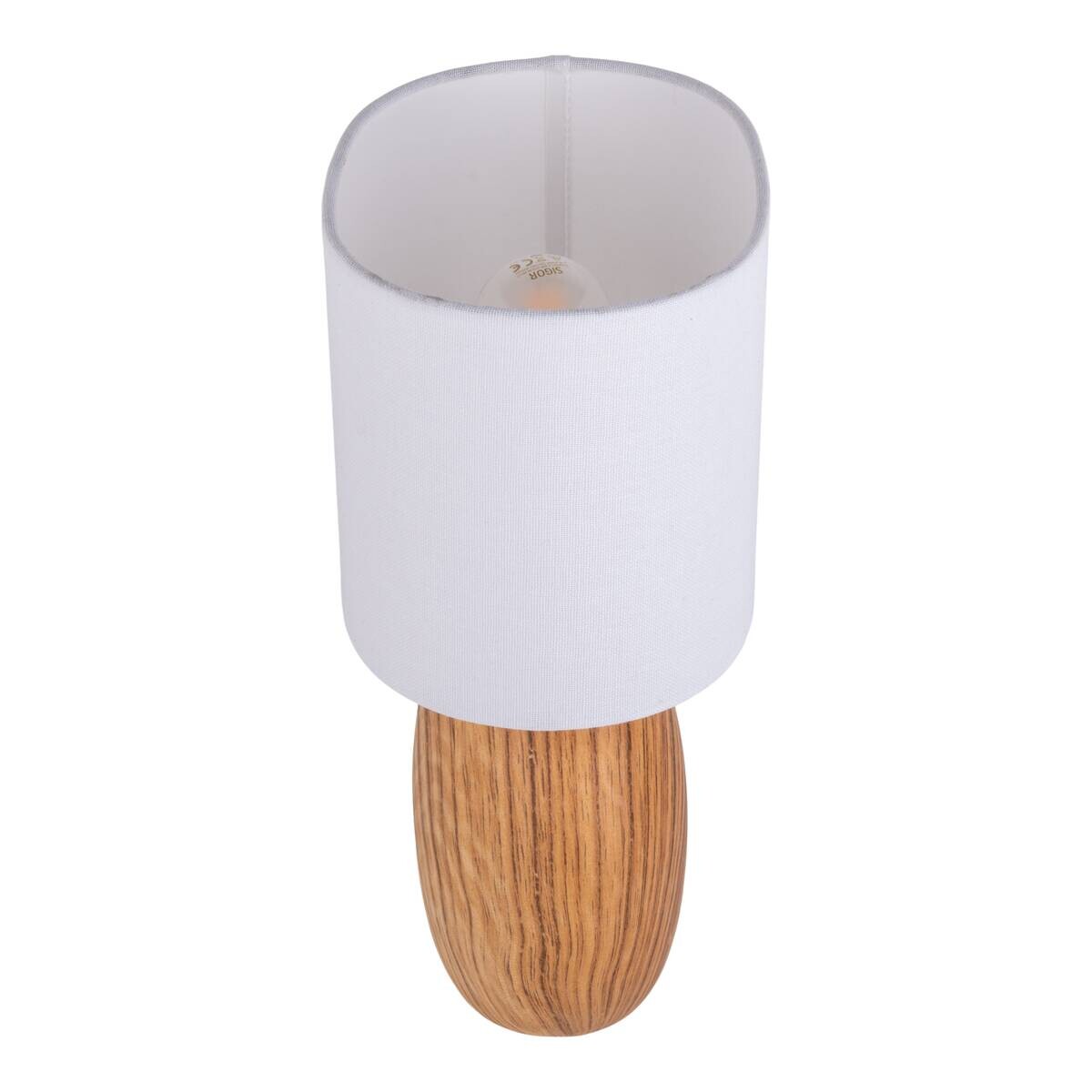 Näve Leuchten Tischleuchte 3194527 natur Keramik B/H/T: ca. 13,5x31,5x21 cm E14 1 Brennstellen