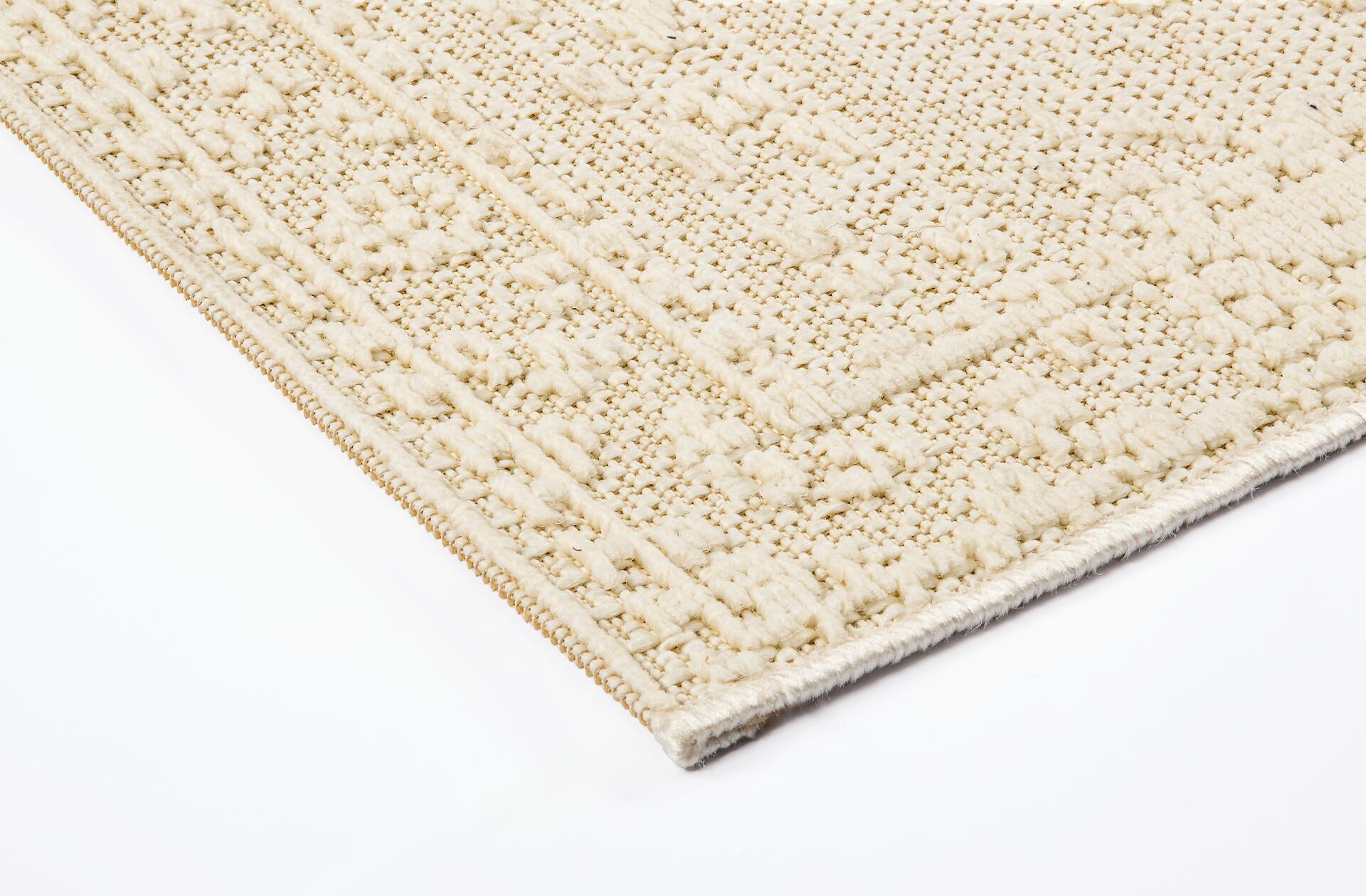 Webteppich Luxus beige B/L: ca. 160x230 cm