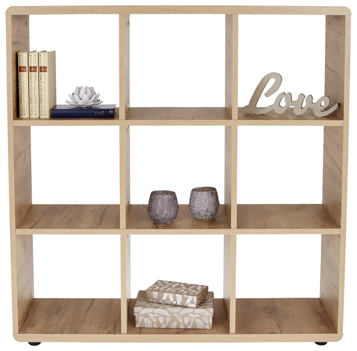 Regal Fontana Eiche Kraft Nachbildung B/H/T: ca. 109x110x35 cm