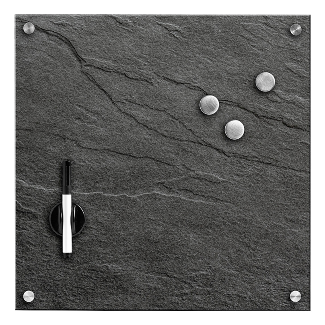 Zeller Memoboard Schiefer