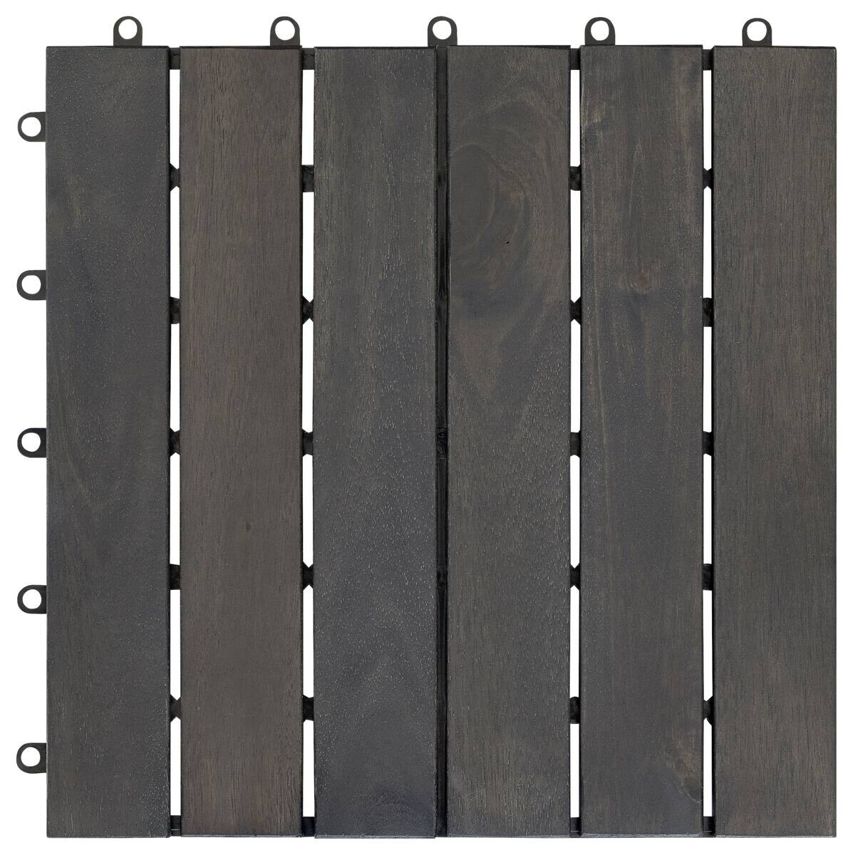 POCOline Terrassenfliese Anthrazit anthrazit B/L: ca. 30x30 cm