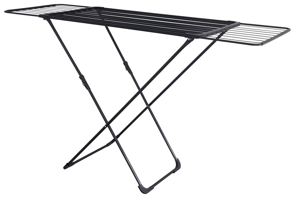 Flügelwäschetrockner silber