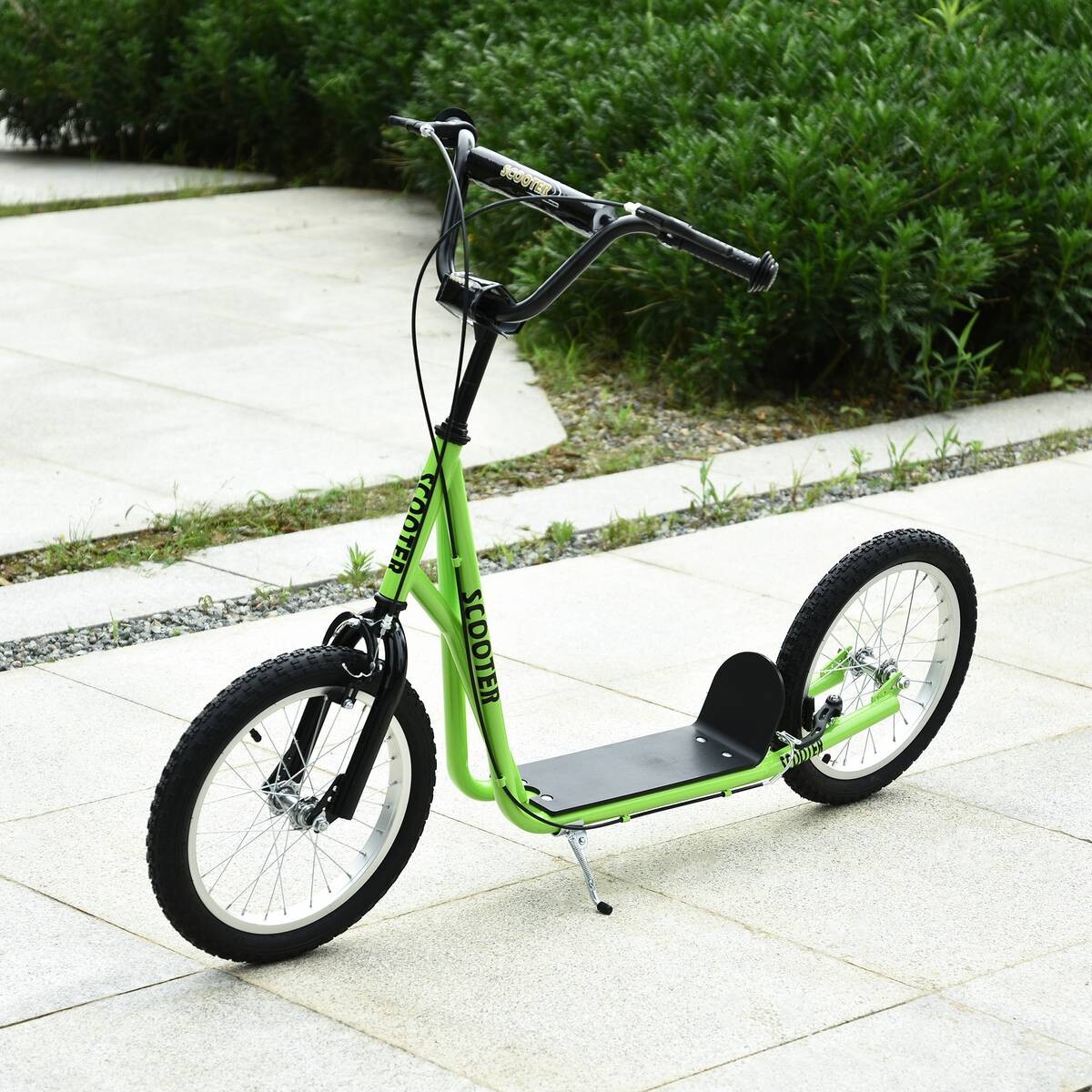 HOMCOM Kinderscooter grün