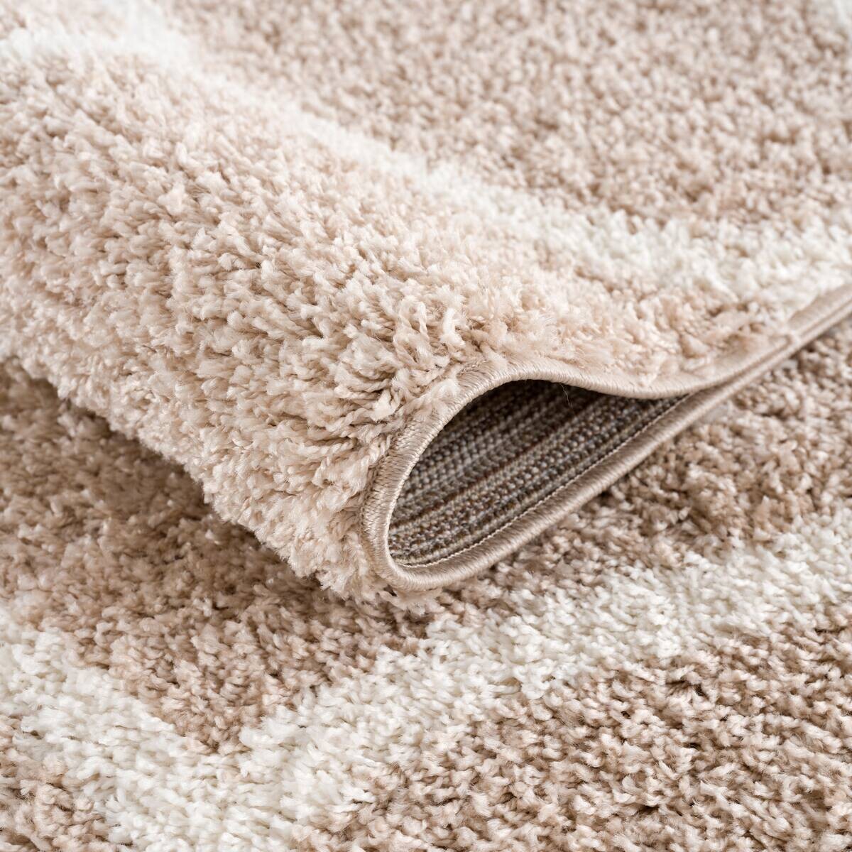 Sanat Hochflorteppich MADRID beige B/L: ca. 160x230 cm