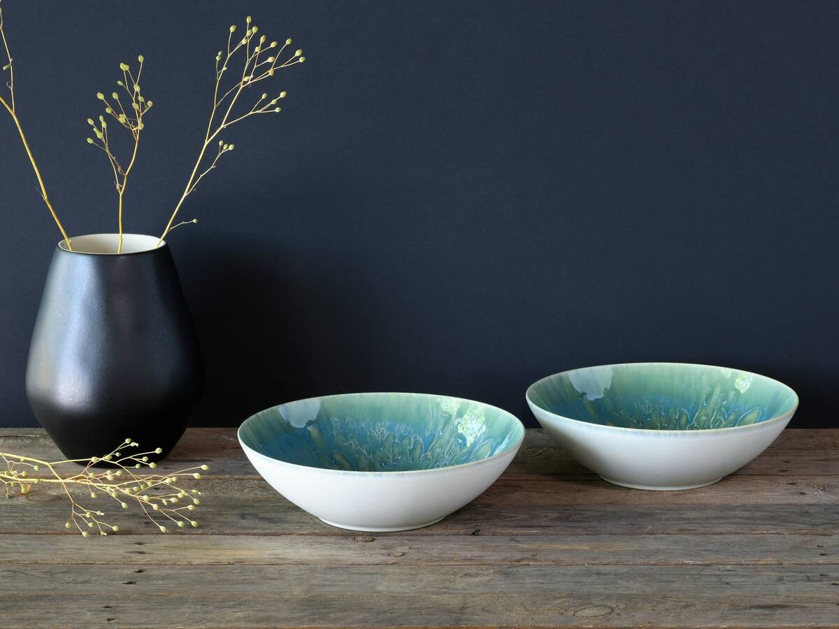 CreaTable Salatschale Yuki multicolor Steinzeug D: ca. 24 cm