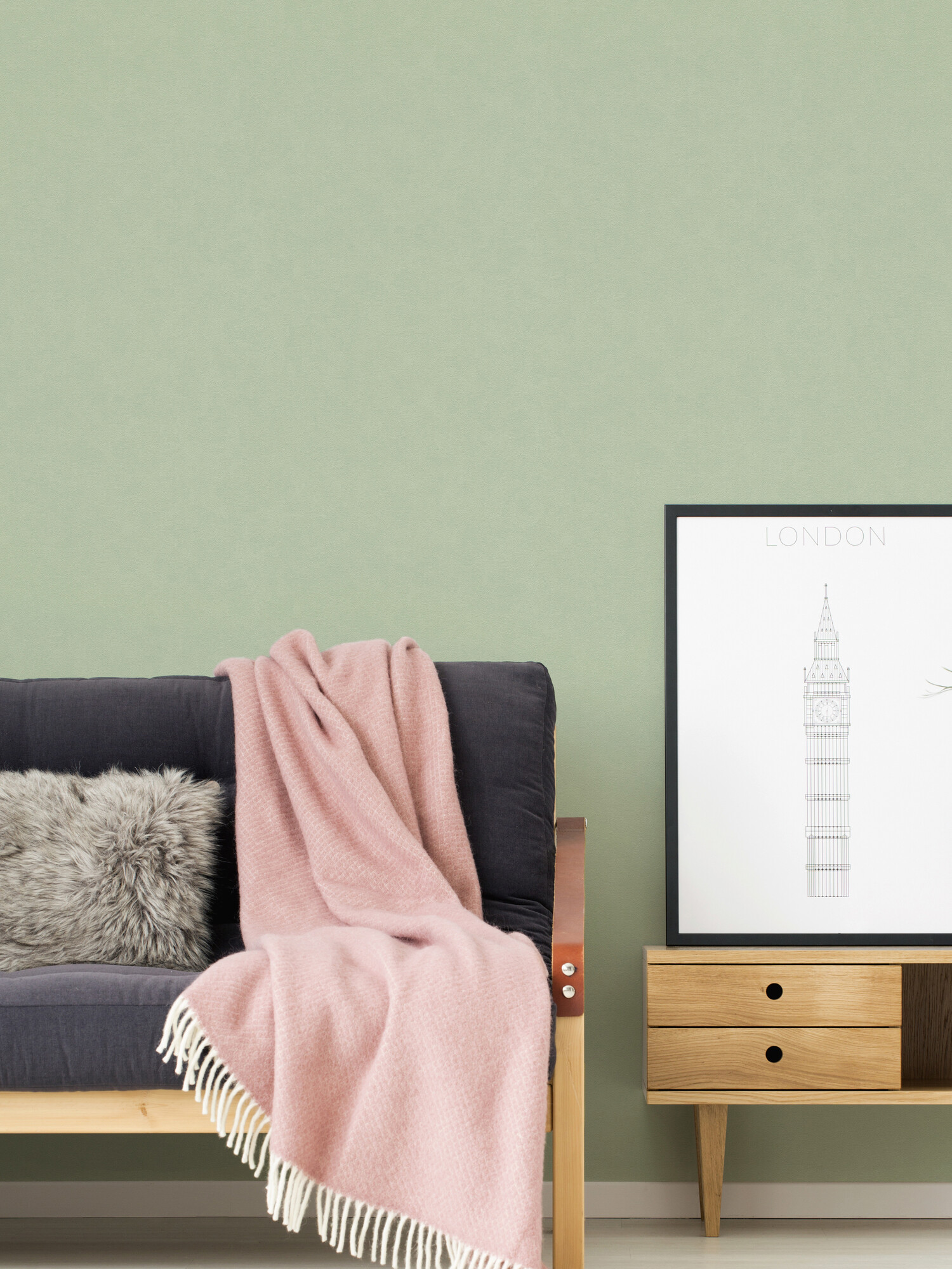 A.S.Creation Vliestapete grün B/H/D: ca. 53x1005x8,8 cm