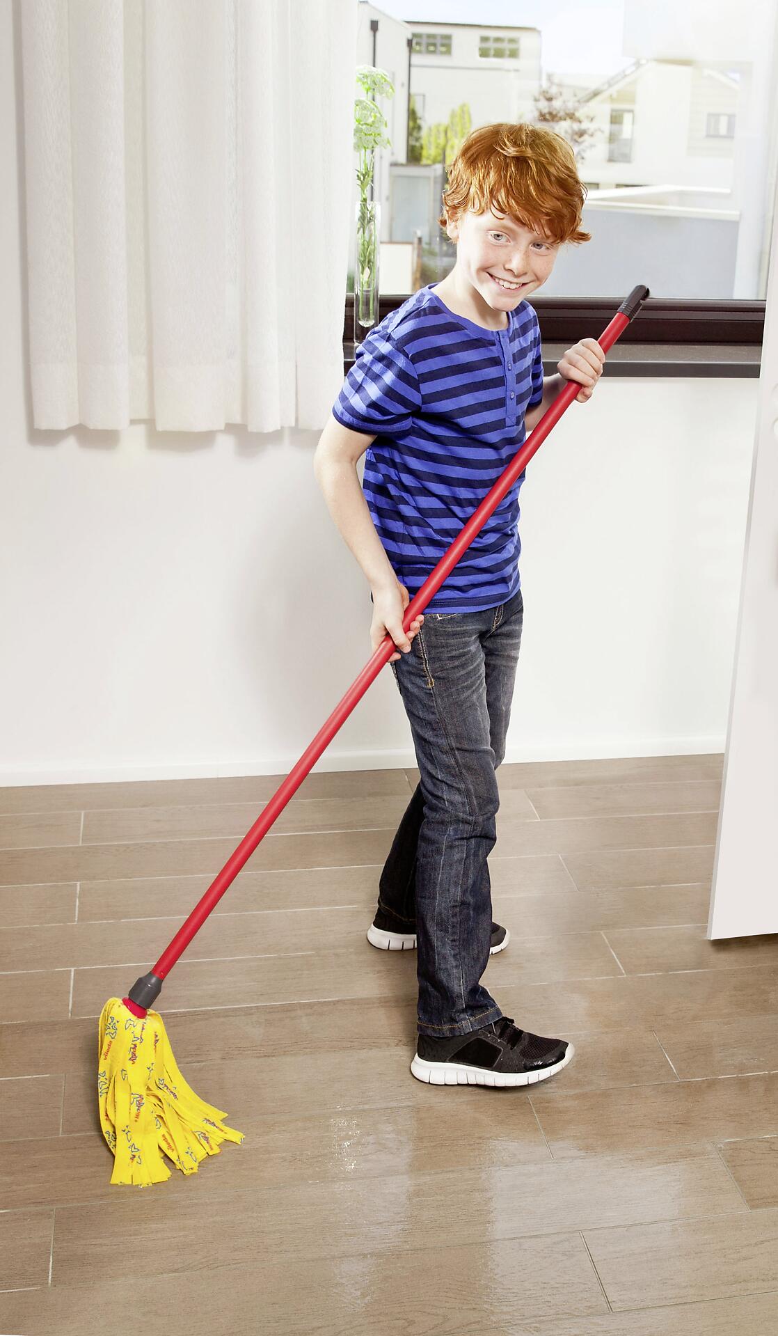 Vileda Wischmopp rot H: ca. 164 cm