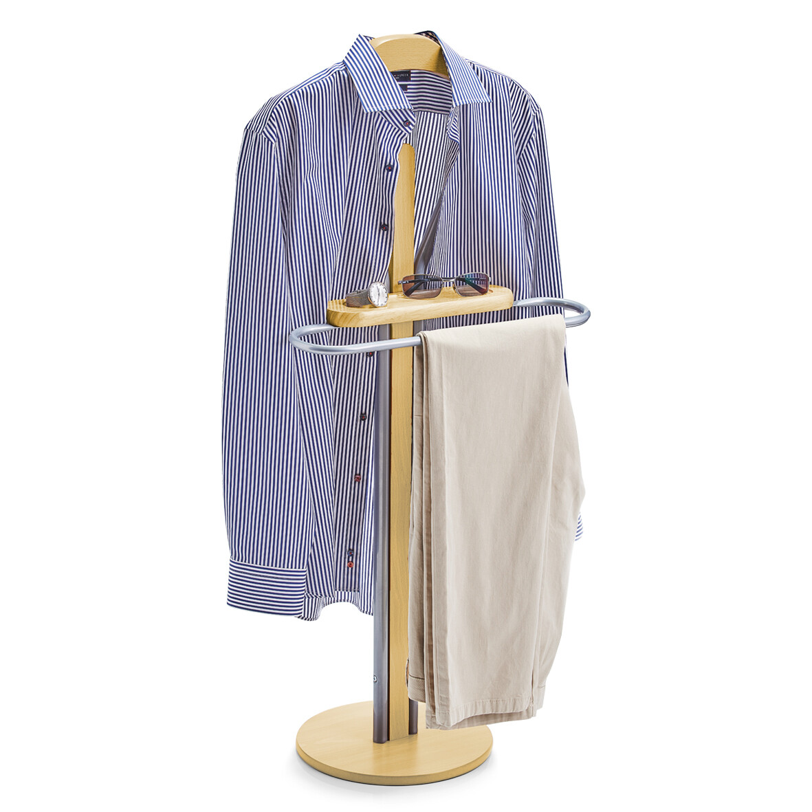 Zeller Herrendiener natur Metall B/H/L: ca. 30x108x44 cm Zeller Herrendiener natur Metall B/H/L: ca. 30x108x44 cm