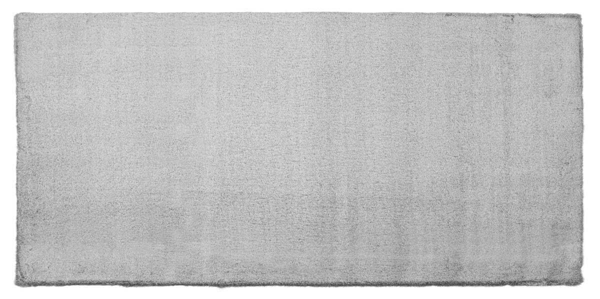 Fellimitat Maya silberweiß B/L: ca. 120x160 cm