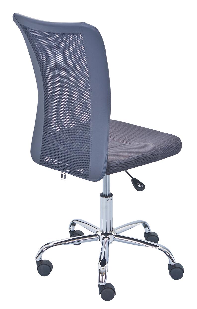 Drehstuhl Bonnie grau Kunststoff Metall