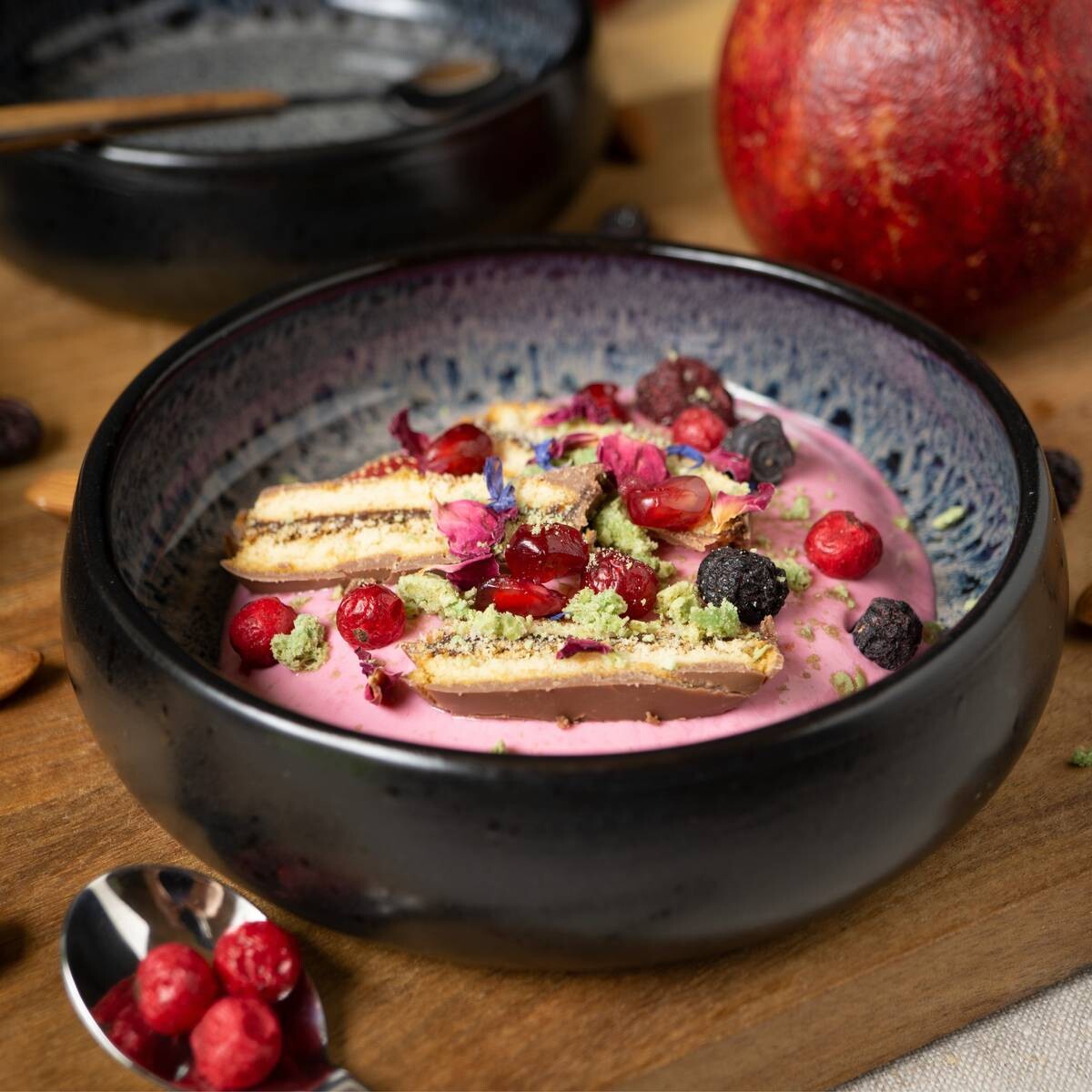 Moritz & Moritz Dessertschalen-Set grauschwarz Steinzeug H/D: ca. 5x19 cm