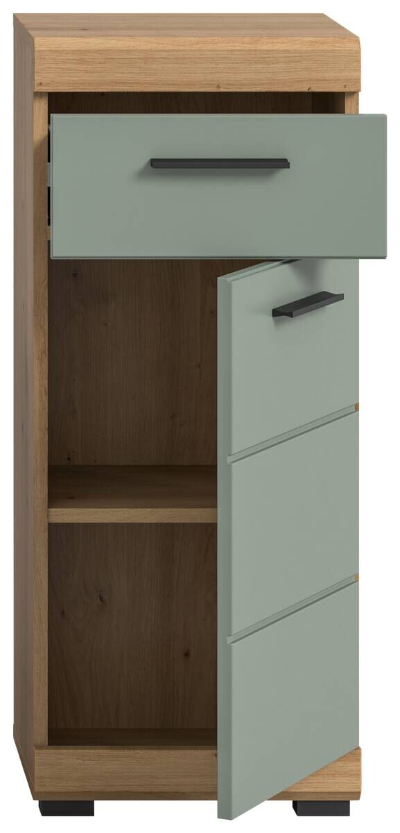 Schrank Scout Eiche Artisan Nachbildung salbei Nachbildung B/H/T: ca. 37x88x31 cm