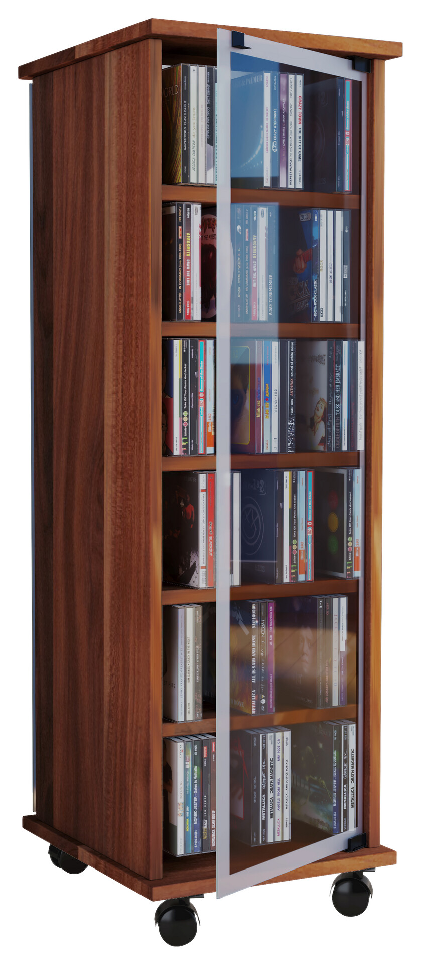 Regal Valenza nussbaum Nachbildung Holzwerkstoff B/H/T: ca. 31x97,5x35 cm