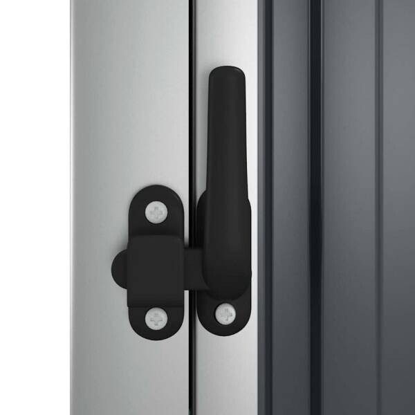 vidaXL Geräteschuppen anthrazit B/H/T: ca. 88x161x89 cm