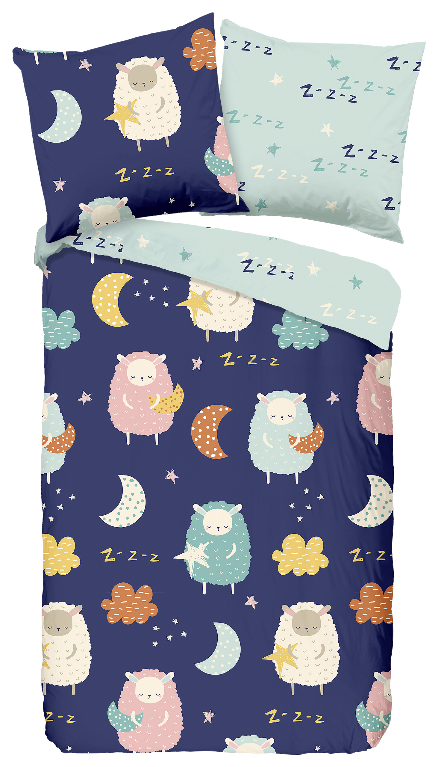 Baumwoll Bettwäsche Sheep Renforce