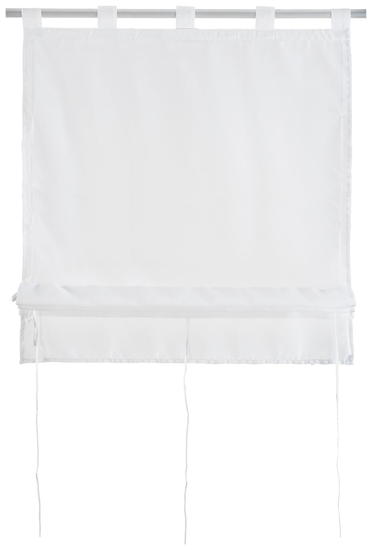 POCOline Bändchenrollo Nouveau weiß B/L: ca. 80x140 cm