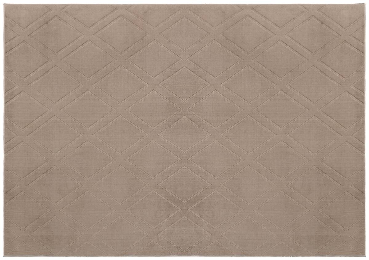 Teppich Monaco Mocca B/L: ca. 120x160 cm