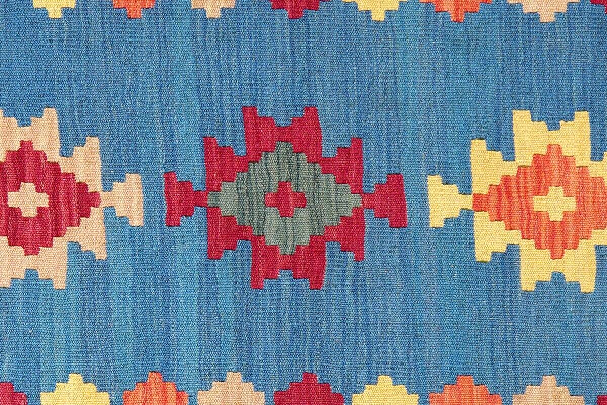 PersaTepp Teppich Kelim Gashgai blau B/H/L: ca. 85x1x298 cm