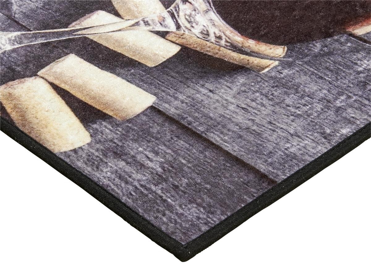 Küchenläufer Trend grau B/L: ca. 50x150 cm