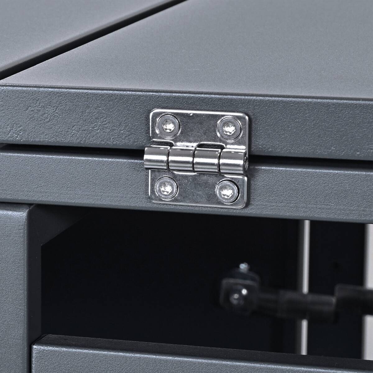 Westmann Mülltonnenbox Varius Holzoptik B/H/L: ca. 132x116x80 cm